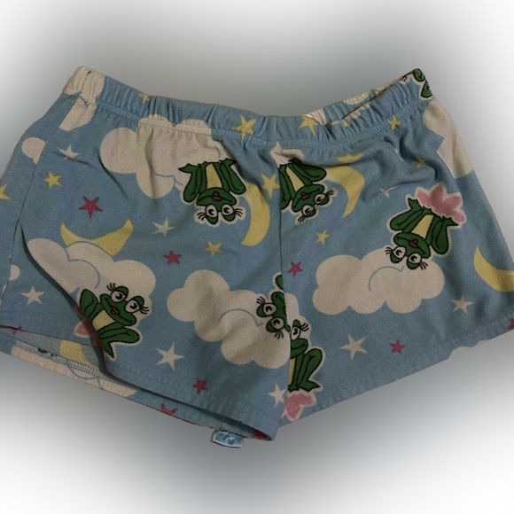 y2k 2000s adorable free play pj shorts ! size s - Picture 2 of 2